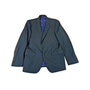 Ted Baker Endurance Blazer Mens 44R Black 100% Wool Jay CT Jacket Sport Coat